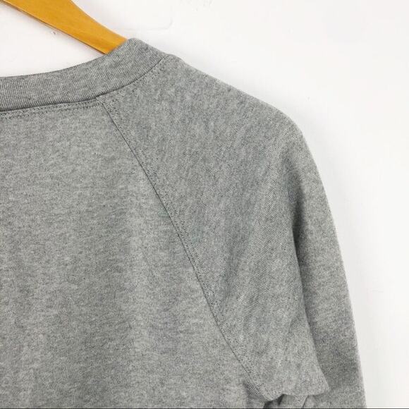 CAbi 3459 Gray Flashdance Sweater Mini Fleece Long Sleeve Shirt Dress XXS - Picture 13 of 16